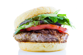 Wild Turkey Burger on Gluten-Free English Muffin